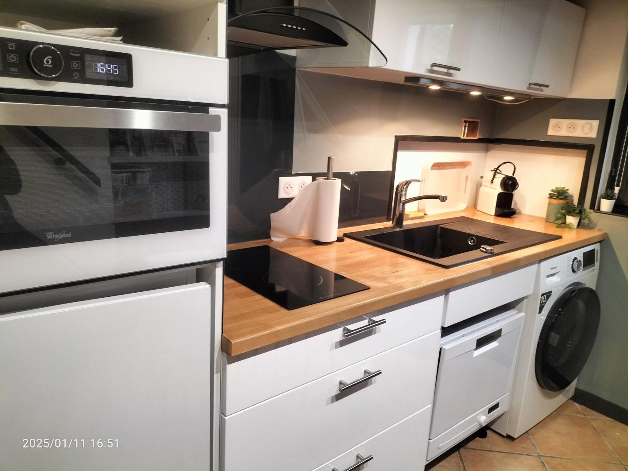 Ferienwohnung Au Bord Du Vieux Moulin Mérignac Exterior foto