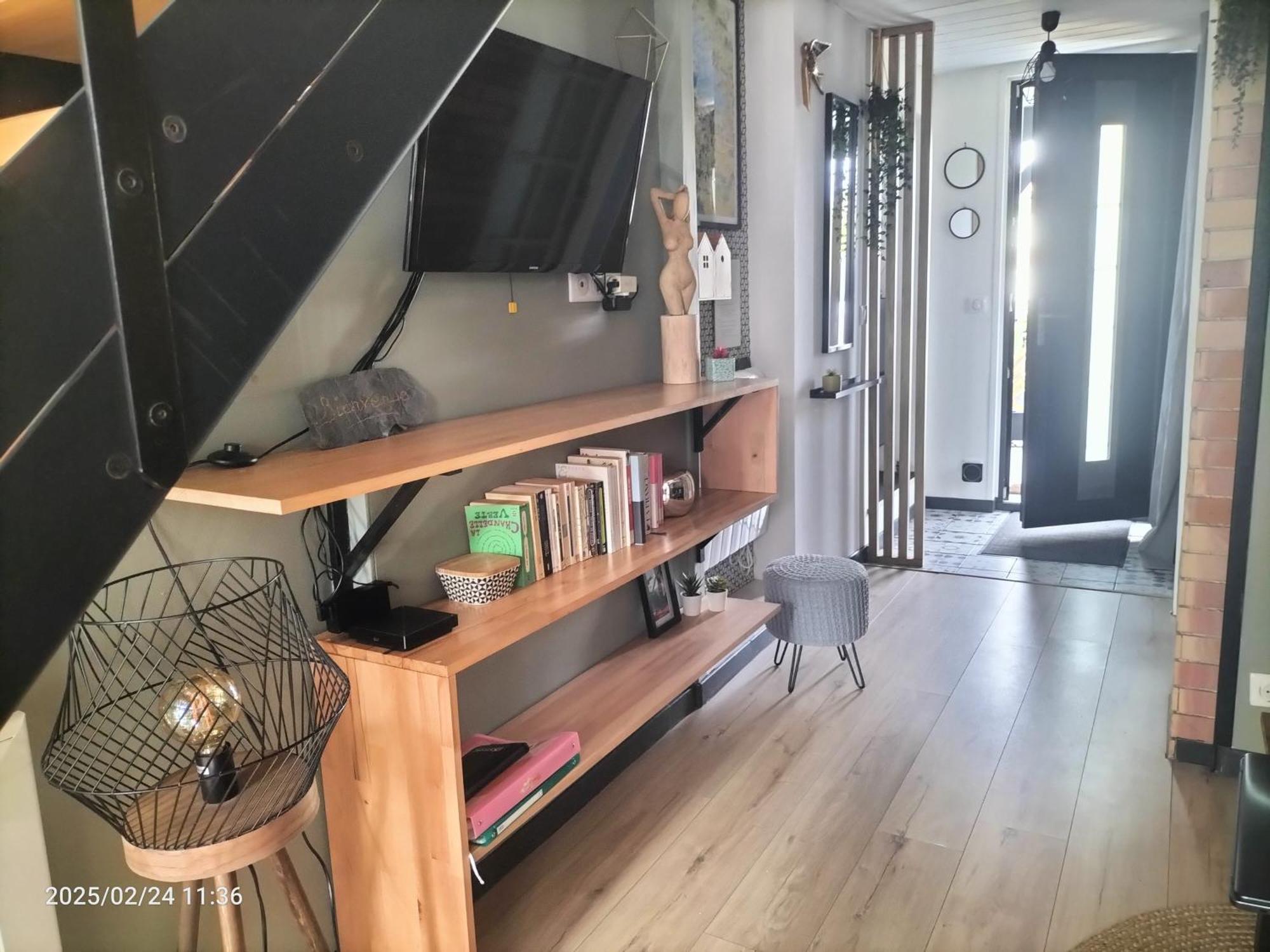 Ferienwohnung Au Bord Du Vieux Moulin Mérignac Exterior foto