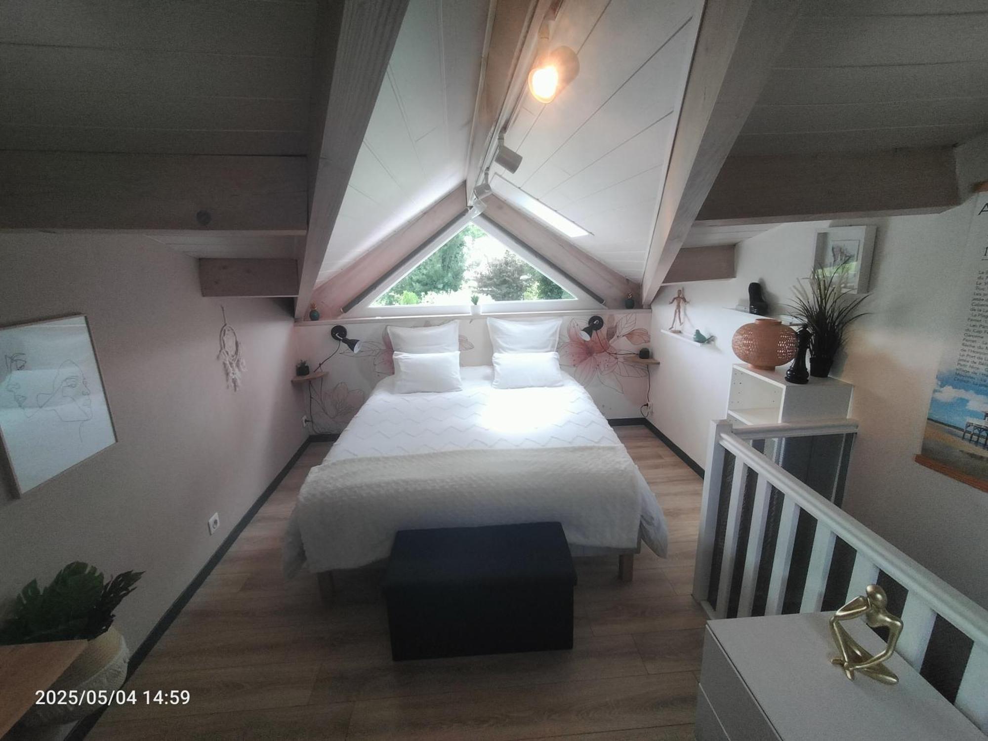 Ferienwohnung Au Bord Du Vieux Moulin Mérignac Exterior foto